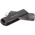 Sandisk 256GB USB C/Apple Lightning iXPAND LUXE Fekete (186554) pendrive