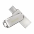 Sandisk 512GB USB3.1/Type-C Dual Drive Luxe Ezüst (186466) pendrive