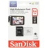 Sandisk 64GB SD micro (SDXC Class 10 UHS-I U3) High Endurance memória kártya