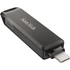 Sandisk 64GB USB C/Apple Lightning iXPAND LUXE Fekete (186552) pendrive