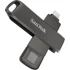 Sandisk 64GB USB C/Apple Lightning iXPAND LUXE Fekete (186552) pendrive