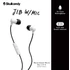 Skullcandy S2DUYK-441 JIB fehér-fekete fülhallgató