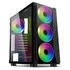 Spirit of Gamer GHOST 5 RGB fekete ablakos táp nélküli ATX ház