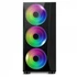 Spirit of Gamer GHOST 5 RGB fekete ablakos táp nélküli ATX ház