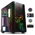 Spirit of Gamer GHOST ONE RGB fekete ablakos táp nélküli mATX ház