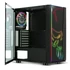Spirit of Gamer GHOST ONE RGB fekete ablakos táp nélküli mATX ház