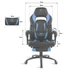 Spirit Of Gamer Mustang Gaming Chair Black/Blue