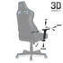 Spirit Of Gamer Crusader Gaming Chair Black/Blue