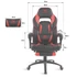 Spirit Of Gamer Mustang Gaming Chair Black/Red