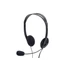 Ednet 83022 multimédiás jack fekete headset