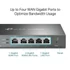 TP-Link ER605 Omada Gigabit Multi-WAN VPN Router