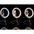 Tracer LED Ring Lamp with Mini Tripod Black