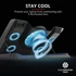 Trust GXT 1125 Quno Notebook Cooling Stand gamer hűtőpad