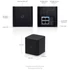 Ubiquiti airCube 802.11 b/g/n 2,4GHz WiFi access point/router
