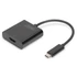 DIGITUS fekete USB 3.0 Type C - HDMI (4K@30Hz) adapter