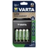 Elemtöltő, AA/AAA/9V, 4xAA 2100 mAh, LCD kijelző, VARTA "Plug"