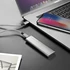 SSD (külső memória), 120 GB, USB 3.1, VERBATIM "Vx500", szürke