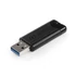 Pendrive, 32GB, USB 3.2, VERBATIM "Pinstripe", fekete