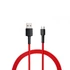 Xiaomi Mi Braided 1m USB A - USB Type-C piros kábel